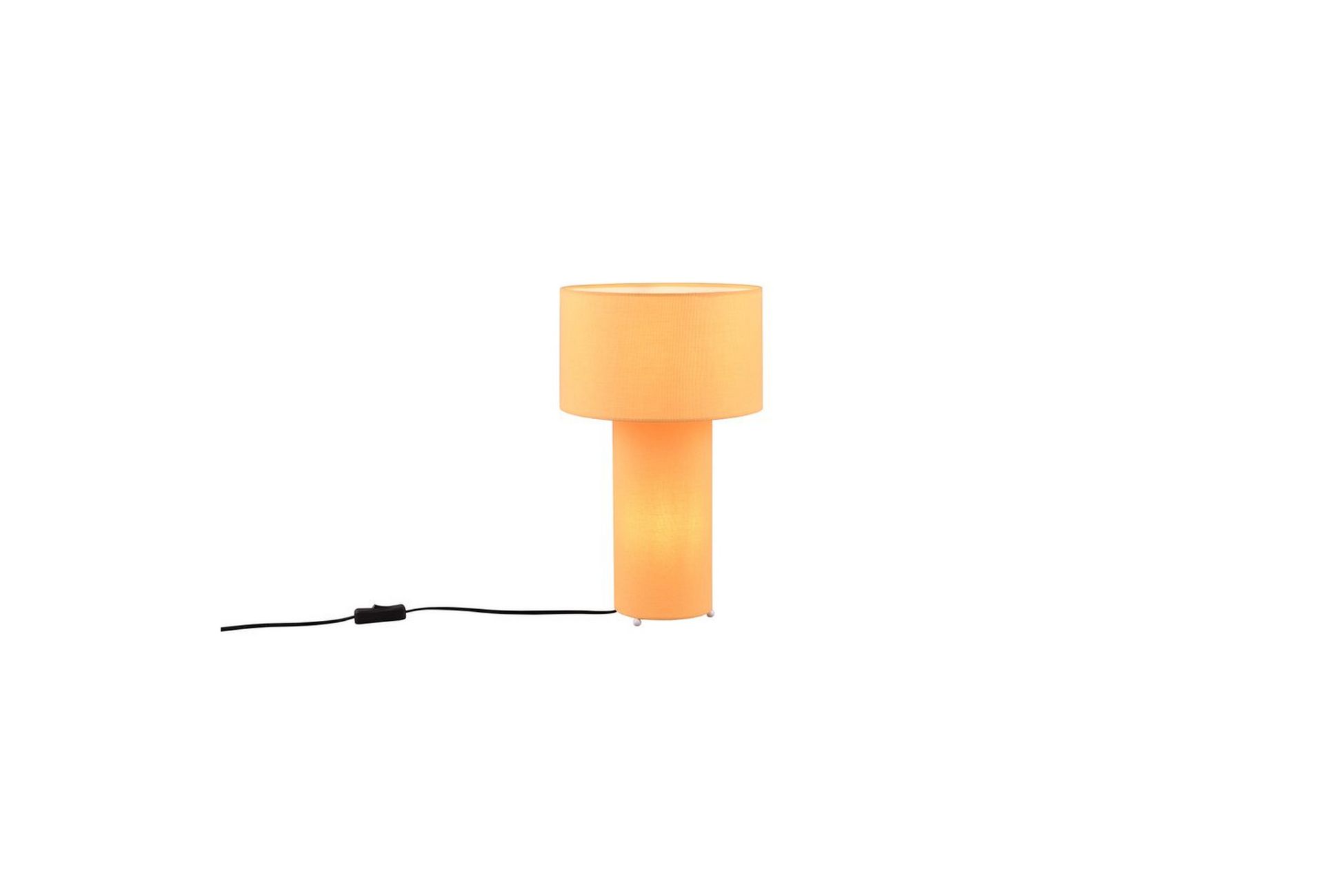 Bordlampe TRIO Bale Gul - Gul - Belysning - Innendørsbelysning & Lamper - Nattlampe - Nattlampe bord
