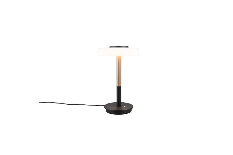 Bordlampe TRIO Celeste Matt svart/hvit/kaffebrun - Matt svart/hvit/kaffebrun - Belysning - Innendørsbelysning & Lamper - Nattlampe - Nattlampe bord