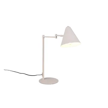 Bordlampe TRIO Cosima - Varm Grå - Belysning - Innendørsbelysning & Lamper - Nattlampe - Nattlampe bord