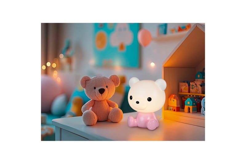 Bordlampe TRIO Cutie Rosa - Rosa - Belysning - Innendørsbelysning & Lamper - Nattlampe - Nattlampe bord