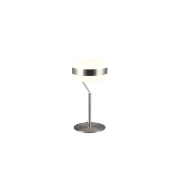 Bordlampe TRIO Dios - Børstet stål - Belysning - Innendørsbelysning & Lamper - Nattlampe - Nattlampe bord
