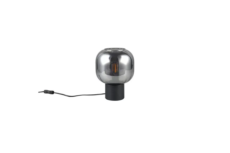 Bordlampe TRIO Diva Matt svart/krom - Matt svart/krom - Belysning - Innendørsbelysning & Lamper - Nattlampe - Nattlampe bord