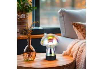 Bordlampe TRIO Dooley Transparent iriserende - Transparent iriserende - Belysning - Innendørsbelysning & Lamper - Nattlampe - Nattlampe bord
