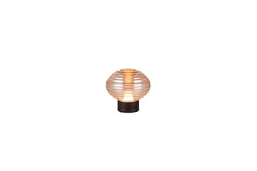 Bordlampe TRIO Earl Matt svart/amber
