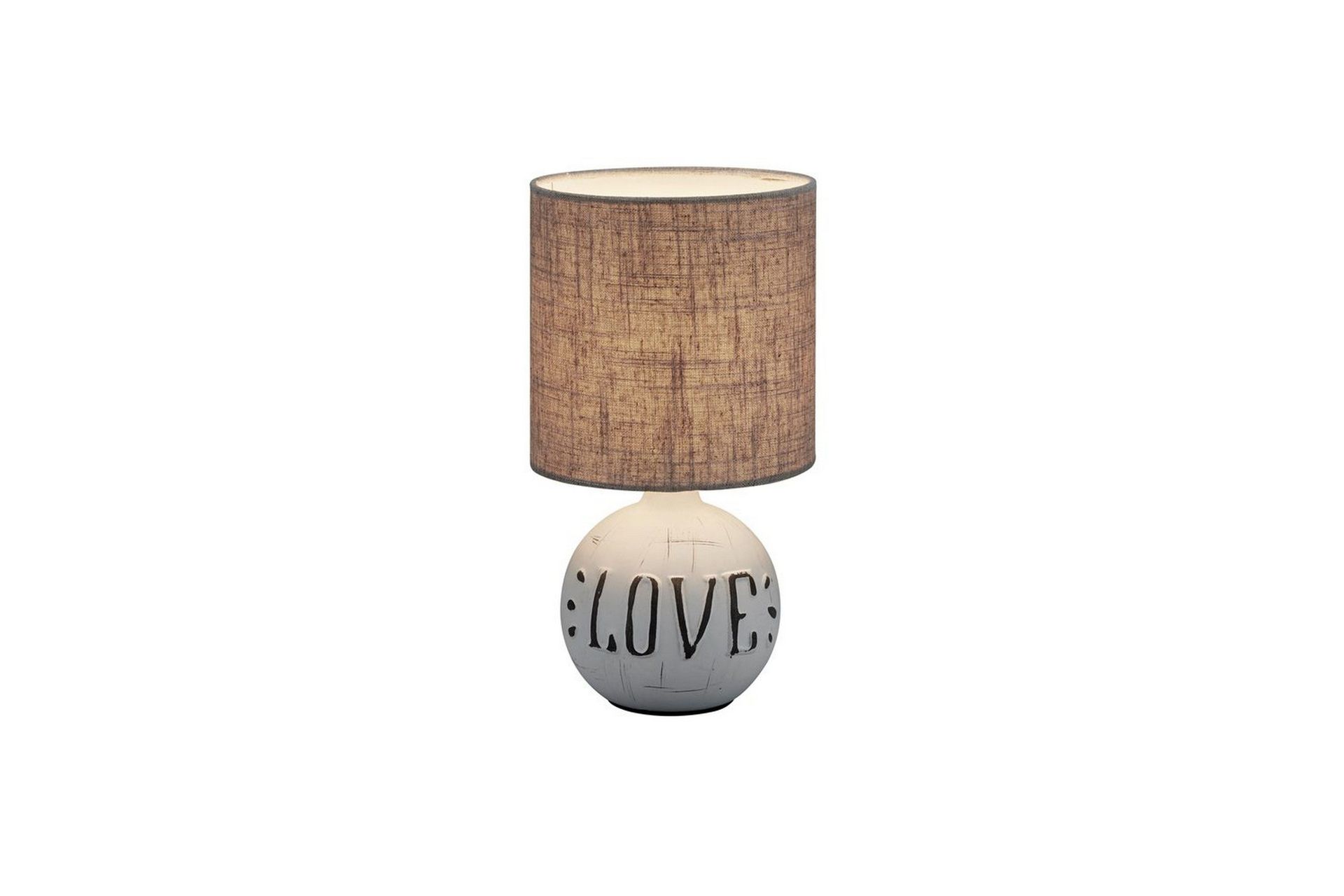 Bordlampe TRIO Esna LOVE - LOVE