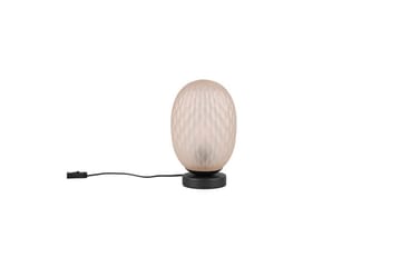 Bordlampe TRIO Facette Matt svart/amber - Matt svart/amber - Belysning - Innendørsbelysning & Lamper - Nattlampe - Nattlampe bord