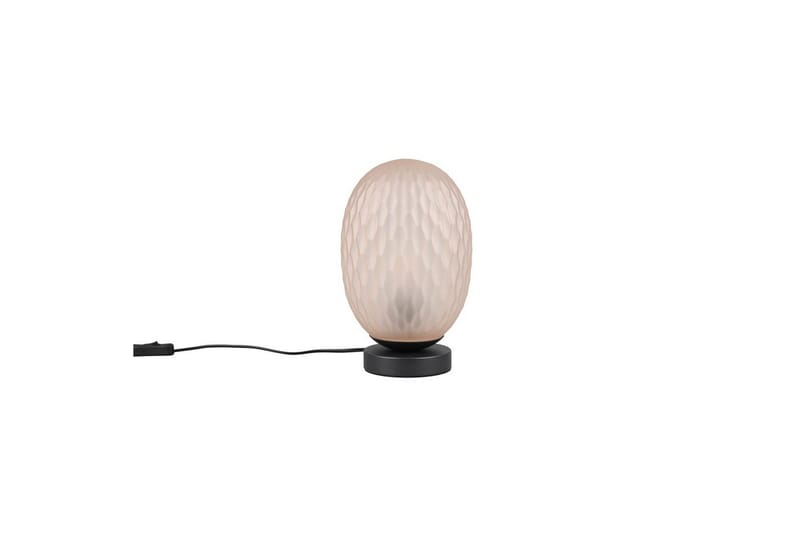 Bordlampe TRIO Facette Matt svart/amber - Matt svart/amber - Belysning - Innendørsbelysning & Lamper - Nattlampe - Nattlampe bord