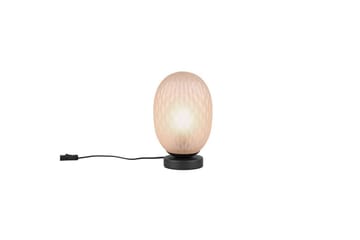 Bordlampe TRIO Facette Matt svart/amber - Matt svart/amber - Belysning - Innendørsbelysning & Lamper - Nattlampe - Nattlampe bord