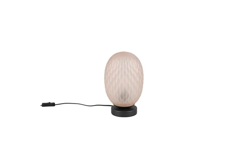 Bordlampe TRIO Facette Matt svart/amber - Matt svart/amber - Belysning - Innendørsbelysning & Lamper - Nattlampe - Nattlampe bord