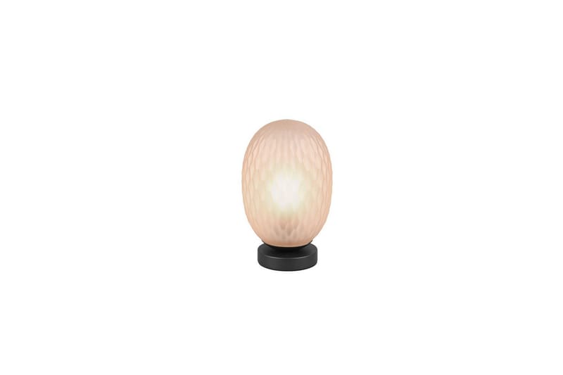 Bordlampe TRIO Facette Matt svart/amber - Matt svart/amber - Belysning - Innendørsbelysning & Lamper - Nattlampe - Nattlampe bord