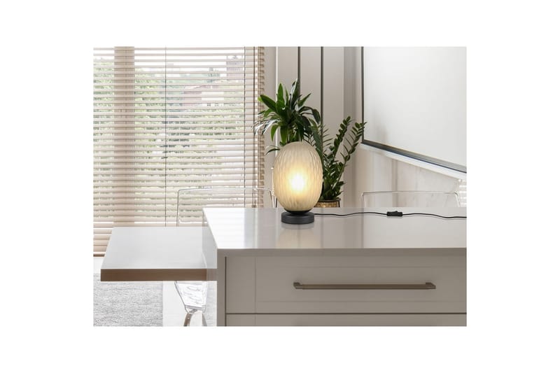 Bordlampe TRIO Facette Matt svart/grønn - Matt svart/grønn - Belysning - Innendørsbelysning & Lamper - Nattlampe - Nattlampe bord