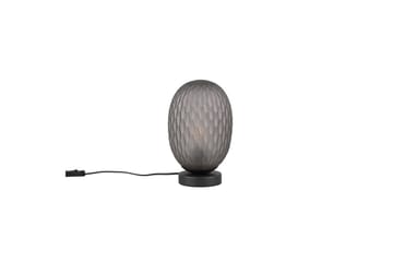 Bordlampe TRIO Facette Matt svart/røyk - Matt svart/røyk - Belysning - Innendørsbelysning & Lamper - Nattlampe - Nattlampe bord