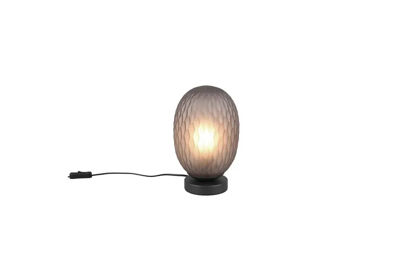 Bordlampe TRIO Facette Matt svart/røyk - Matt svart/røyk - Belysning - Innendørsbelysning & Lamper - Nattlampe - Nattlampe bord