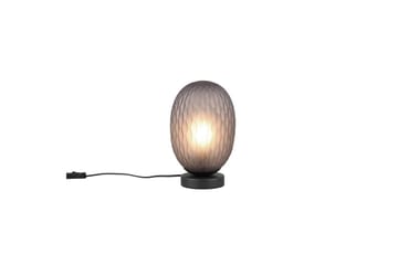 Bordlampe TRIO Facette Matt svart/røyk - Matt svart/røyk - Belysning - Innendørsbelysning & Lamper - Nattlampe - Nattlampe bord