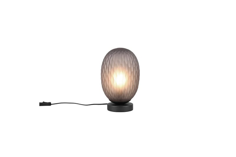 Bordlampe TRIO Facette Matt svart/røyk - Matt svart/røyk - Belysning - Innendørsbelysning & Lamper - Nattlampe - Nattlampe bord