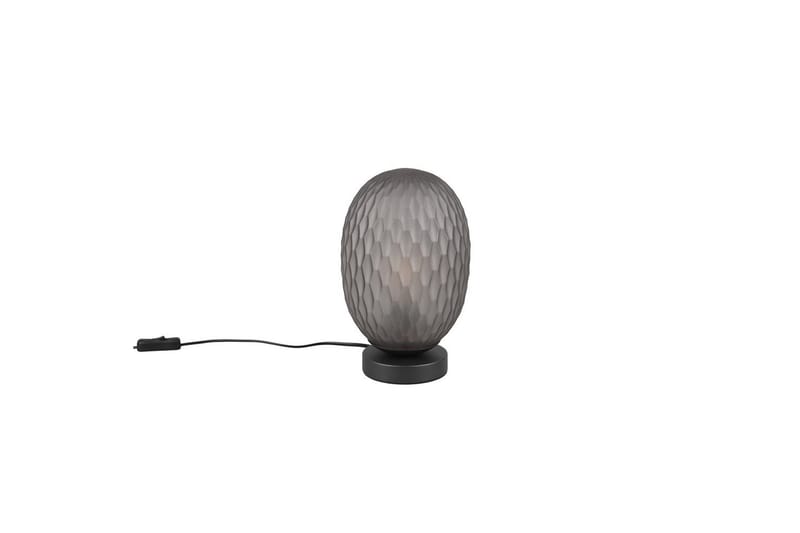 Bordlampe TRIO Facette Matt svart/røyk - Matt svart/røyk - Belysning - Innendørsbelysning & Lamper - Nattlampe - Nattlampe bord