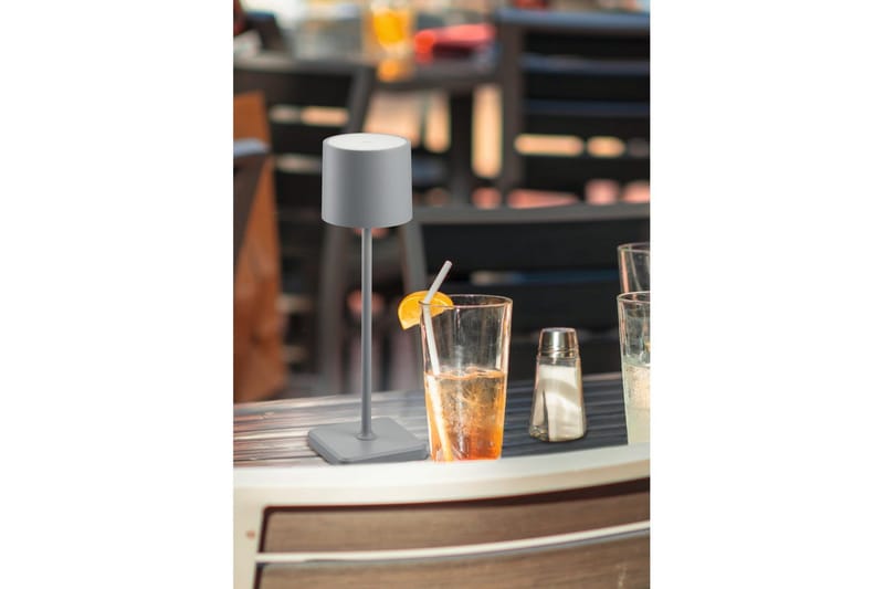 Bordlampe TRIO Fernandez Grå - Grå - Belysning - Innendørsbelysning & Lamper - Nattlampe - Nattlampe bord