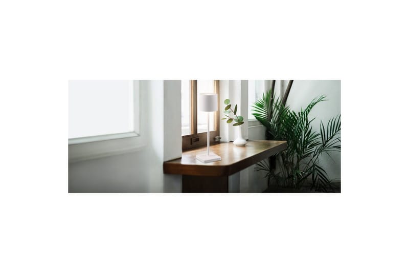 Bordlampe TRIO Fernandez Matt hvit - Matt hvit - Belysning - Innendørsbelysning & Lamper - Nattlampe - Nattlampe bord