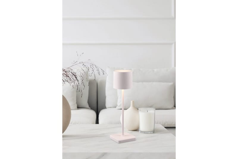 Bordlampe TRIO Fernandez Matt hvit - Matt hvit - Belysning - Innendørsbelysning & Lamper - Nattlampe - Nattlampe bord