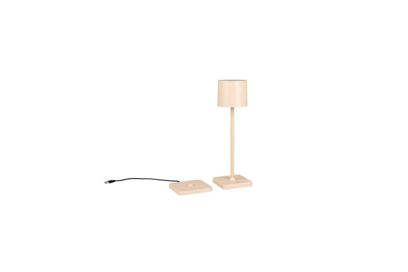 Bordlampe TRIO Fernandez Sand - Sand - Belysning - Innendørsbelysning & Lamper - Nattlampe - Nattlampe bord