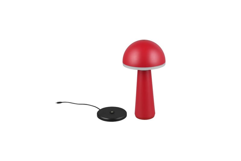 Bordlampe TRIO Fungo Rød - Rød - Belysning - Innendørsbelysning & Lamper - Nattlampe - Nattlampe bord