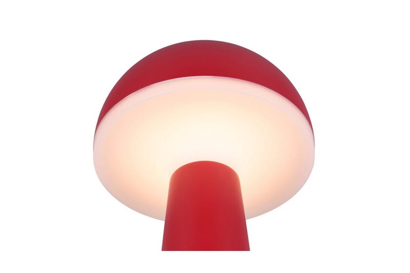 Bordlampe TRIO Fungo Rød - Rød - Belysning - Innendørsbelysning & Lamper - Nattlampe - Nattlampe bord