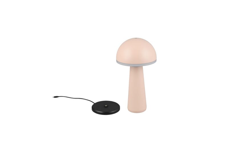 Bordlampe TRIO Fungo Sand - Sand - Belysning - Innendørsbelysning & Lamper - Nattlampe - Nattlampe bord