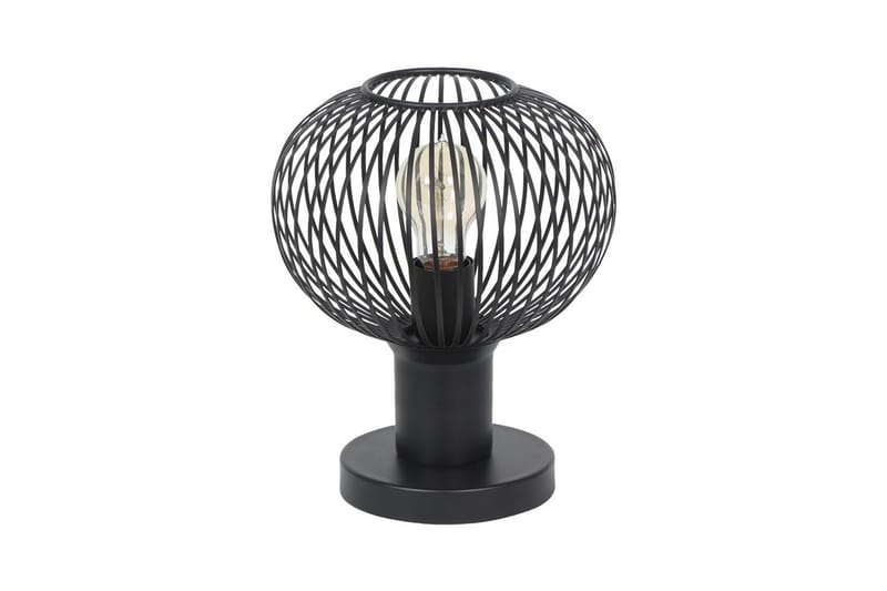 Bordlampe TRIO Gila 23 cm, Matt svart - 23 cm, Matt svart - Belysning - Innendørsbelysning & Lamper - Nattlampe - Nattlampe bord