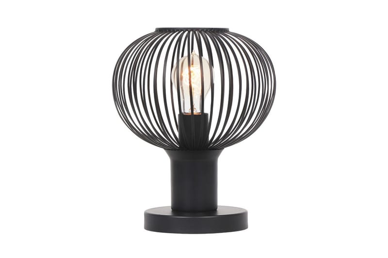 Bordlampe TRIO Gila 23 cm, Matt svart - 23 cm, Matt svart - Belysning - Innendørsbelysning & Lamper - Nattlampe - Nattlampe bord