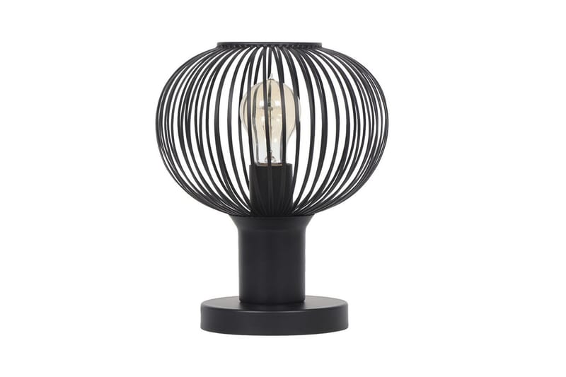 Bordlampe TRIO Gila 23 cm, Matt svart - 23 cm, Matt svart - Belysning - Innendørsbelysning & Lamper - Nattlampe - Nattlampe bord