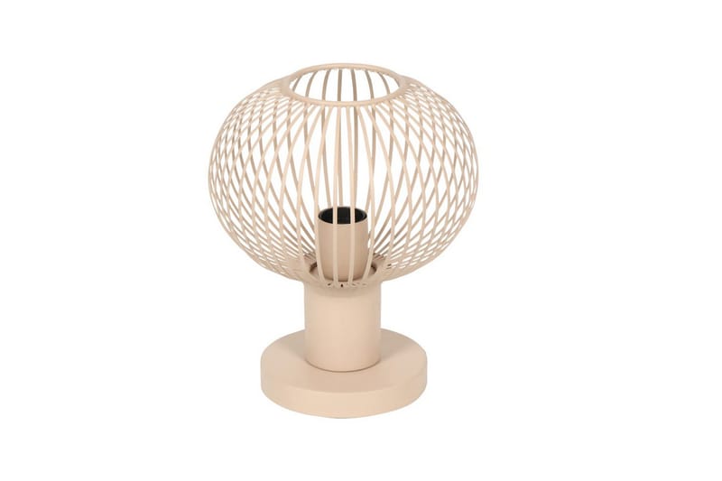 Bordlampe TRIO Gila 23 cm, Sand - 23 cm, Sand - Belysning - Innendørsbelysning & Lamper - Nattlampe - Nattlampe bord