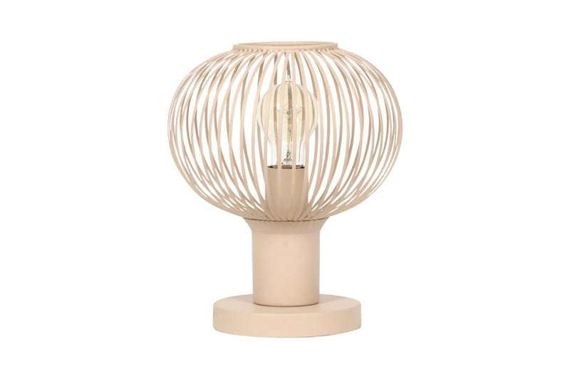 Bordlampe TRIO Gila 23 cm, Sand - 23 cm, Sand - Belysning - Innendørsbelysning & Lamper - Nattlampe - Nattlampe bord