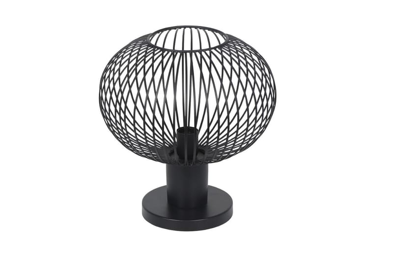 Bordlampe TRIO Gila 33 cm, Matt svart - 33 cm, Matt svart - Belysning - Innendørsbelysning & Lamper - Nattlampe - Nattlampe bord