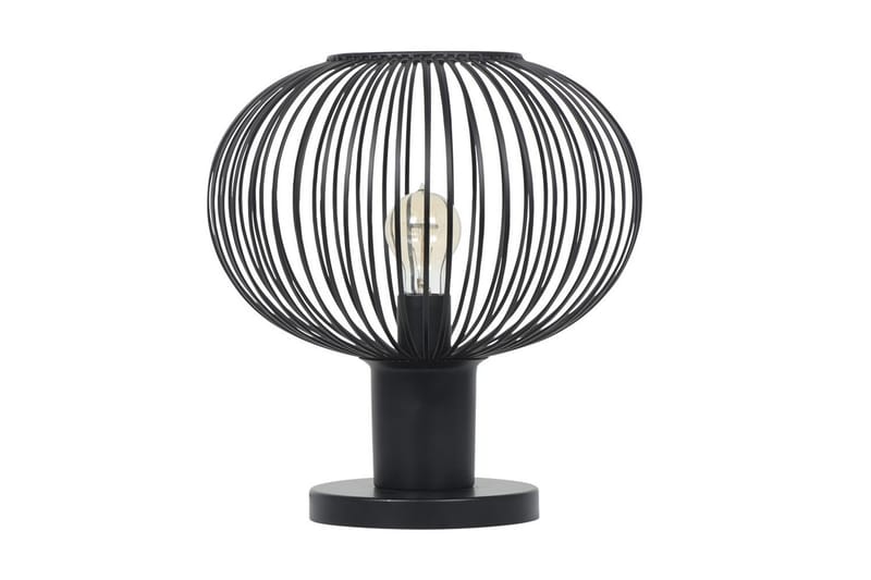 Bordlampe TRIO Gila 33 cm, Matt svart - 33 cm, Matt svart - Belysning - Innendørsbelysning & Lamper - Nattlampe - Nattlampe bord