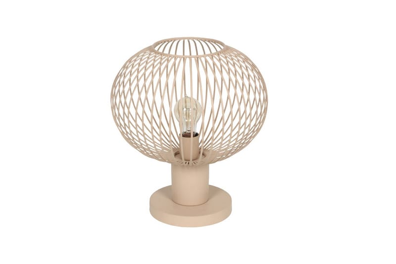 Bordlampe TRIO Gila 33 cm, Sand - 33 cm, Sand - Belysning - Innendørsbelysning & Lamper - Nattlampe - Nattlampe bord