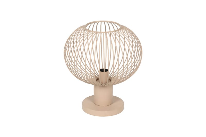 Bordlampe TRIO Gila 33 cm, Sand - 33 cm, Sand - Belysning - Innendørsbelysning & Lamper - Nattlampe - Nattlampe bord