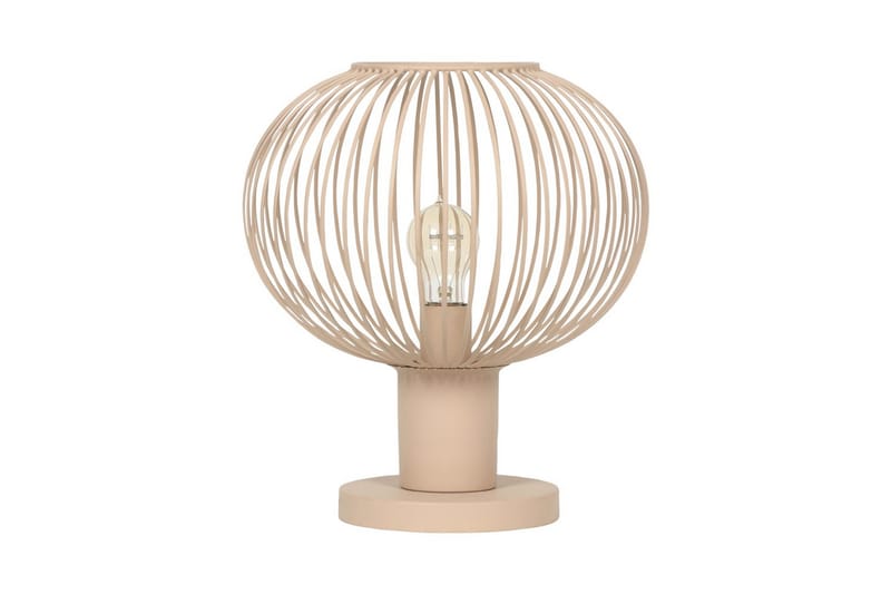 Bordlampe TRIO Gila 33 cm, Sand - 33 cm, Sand - Belysning - Innendørsbelysning & Lamper - Nattlampe - Nattlampe bord