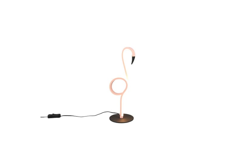 Bordlampe TRIO Ingo Rosa - Rosa - Belysning - Innendørsbelysning & Lamper - Nattlampe - Nattlampe bord
