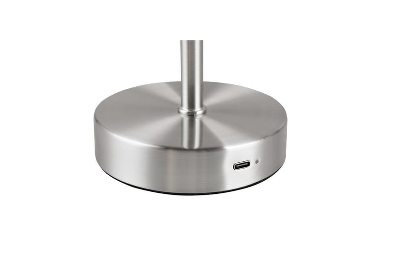 Bordlampe TRIO Jeff Børstet stål - Børstet stål - Belysning - Innendørsbelysning & Lamper - Nattlampe - Nattlampe bord