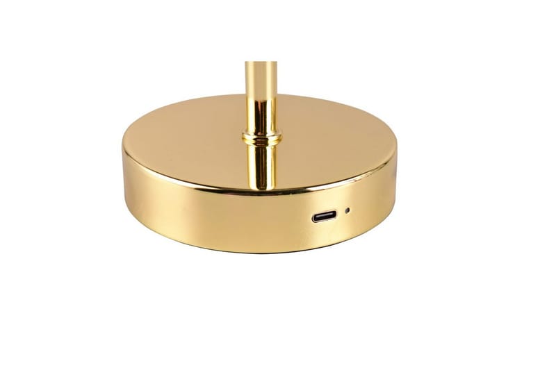 Bordlampe TRIO Jeff Polert messing - Polert messing - Belysning - Innendørsbelysning & Lamper - Nattlampe - Nattlampe bord