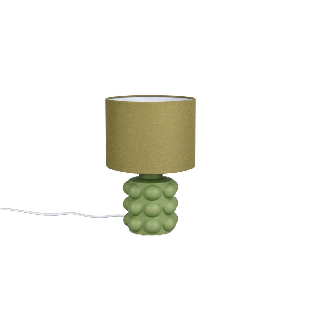 Bordlampe TRIO Kate - 30 cm, Grønn