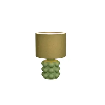 Bordlampe TRIO Kate - 30 cm, Grønn - Belysning - Innendørsbelysning & Lamper - Nattlampe - Nattlampe bord