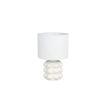 Bordlampe TRIO Kate - 30 cm, Hvit - Belysning - Innendørsbelysning & Lamper - Nattlampe - Nattlampe bord