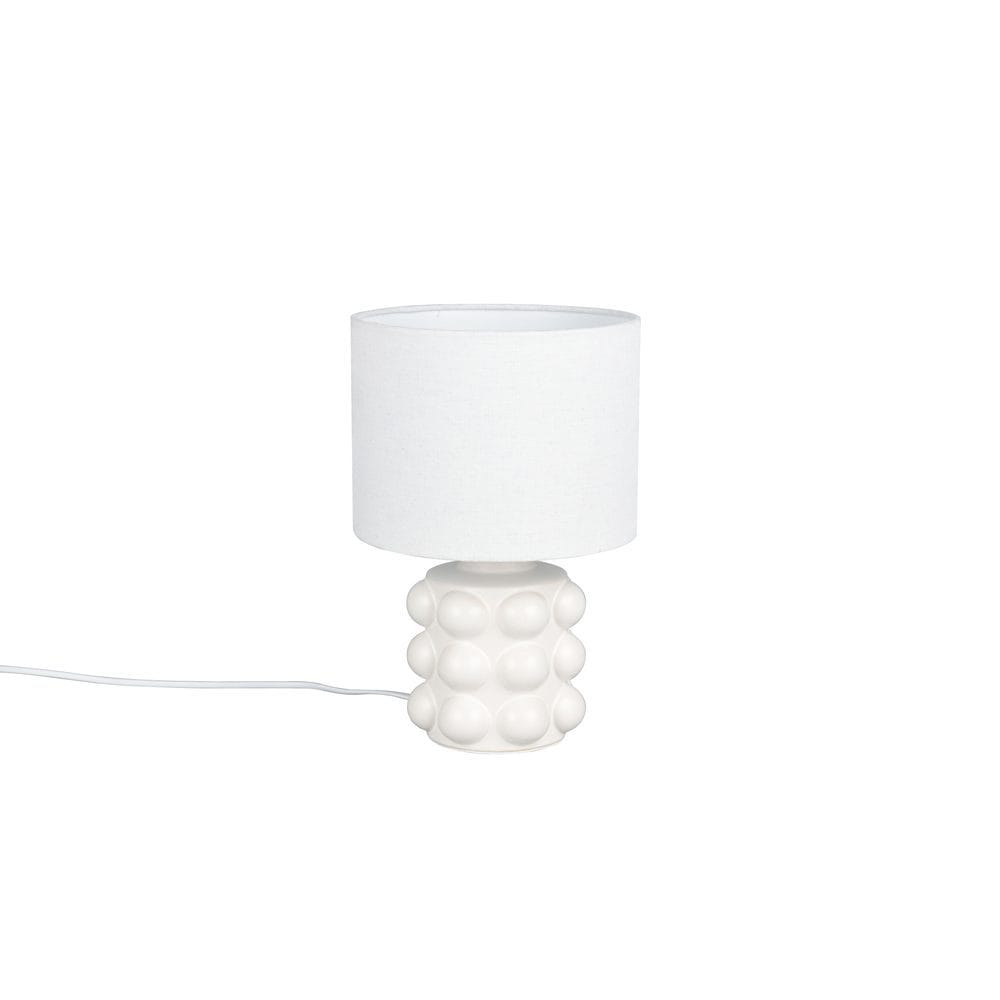Bordlampe TRIO Kate - 30 cm, Hvit