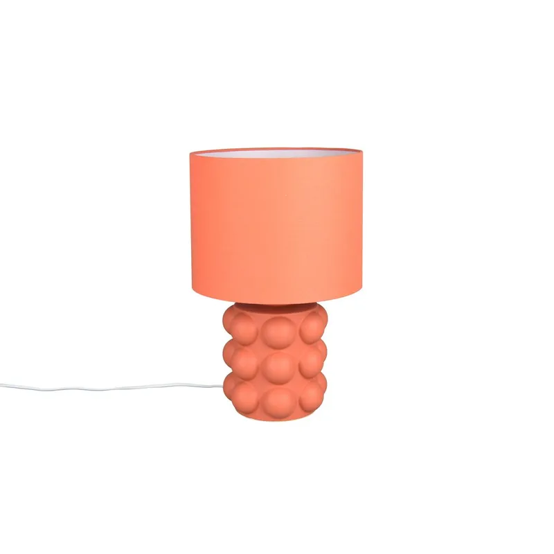 Bordlampe TRIO Kate - 47 cm, Aprikos - Belysning - Innendørsbelysning & Lamper - Nattlampe - Nattlampe bord