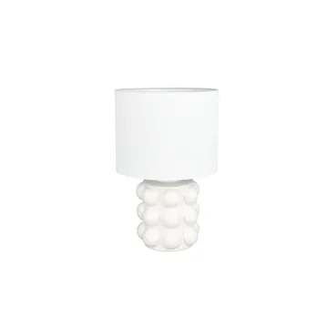 Bordlampe TRIO Kate - 47 cm, Hvit - Belysning - Innendørsbelysning & Lamper - Nattlampe - Nattlampe bord