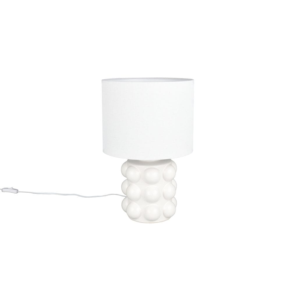 Bordlampe TRIO Kate - 47 cm, Hvit