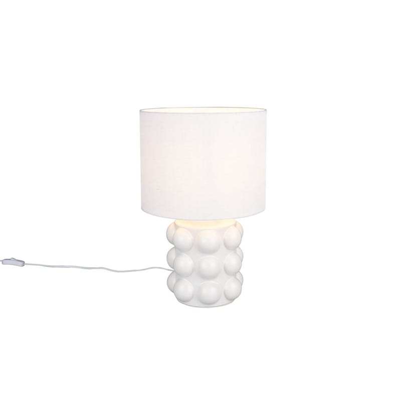 Bordlampe TRIO Kate - 47 cm, Hvit - Belysning - Innendørsbelysning & Lamper - Nattlampe - Nattlampe bord