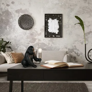 Bordlampe TRIO Kong - Svart - Belysning - Innendørsbelysning & Lamper - Nattlampe - Nattlampe bord