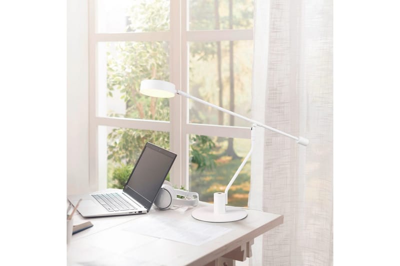 Bordlampe TRIO Manduro Matt hvit - Matt hvit - Belysning - Innendørsbelysning & Lamper - Nattlampe - Nattlampe bord